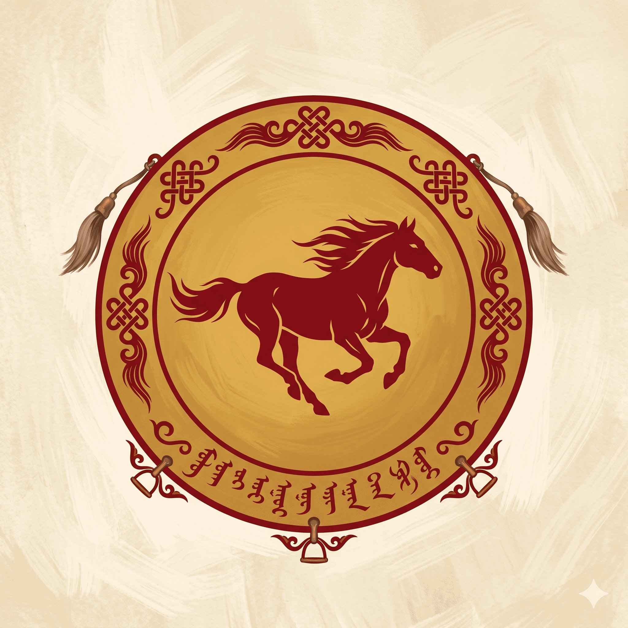 Steppe banner emblem